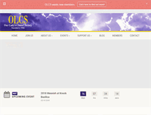 Tablet Screenshot of olcs.ie